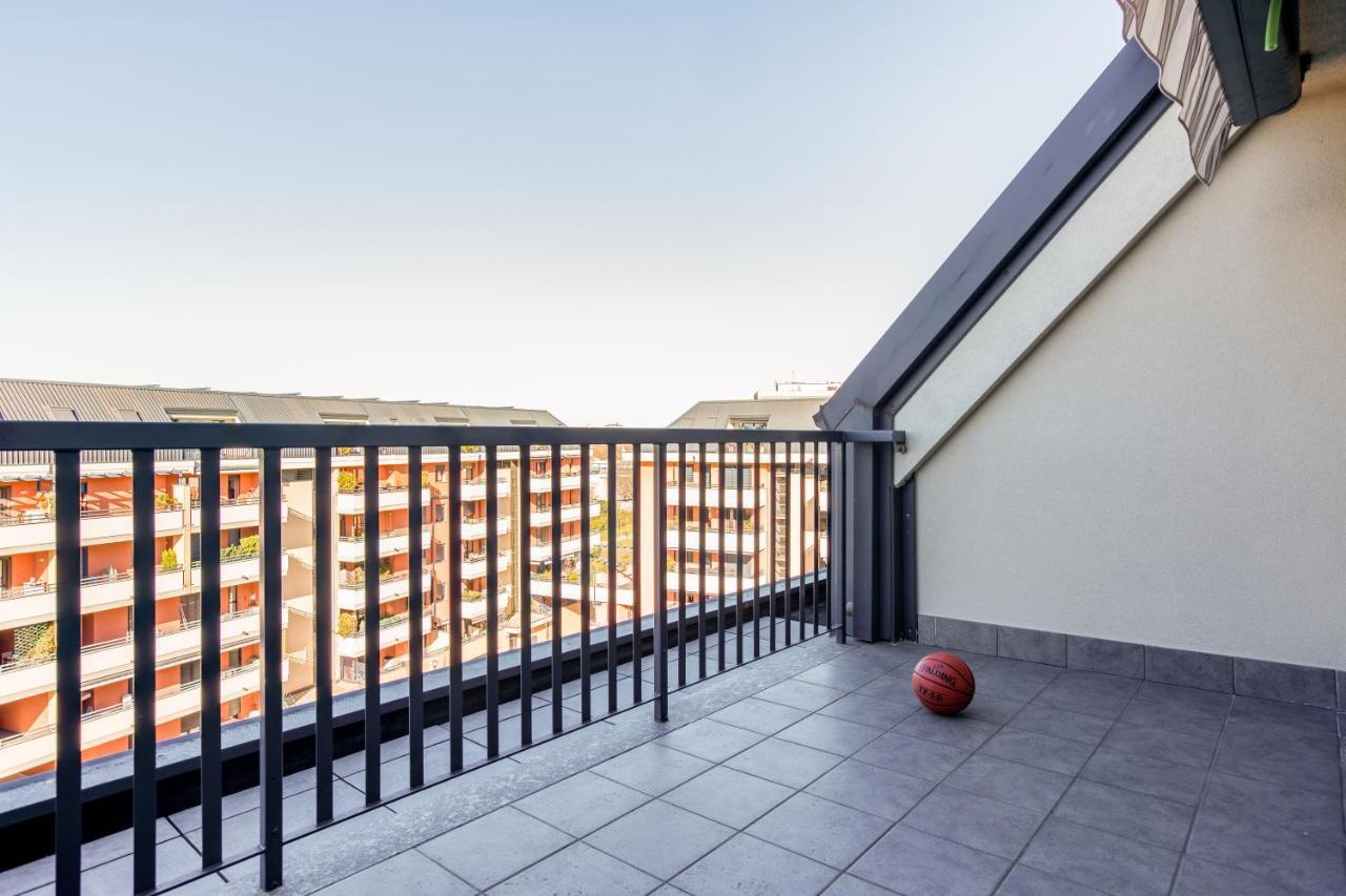 Modern Apt With Terrace, Wifi & Ac มิลาน ภายนอก รูปภาพ