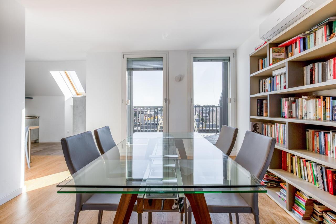 Modern Apt With Terrace, Wifi & Ac มิลาน ภายนอก รูปภาพ